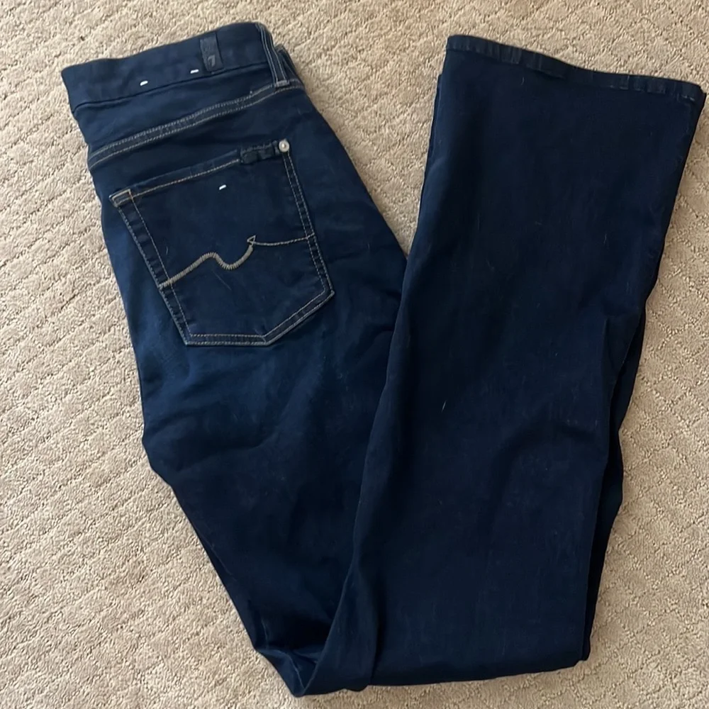 7 for all mankind kimmie bootcut sz 32 - Picture 8 of 10